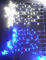 Decorative LED curtain star string lights for Christmas decoration supplier
