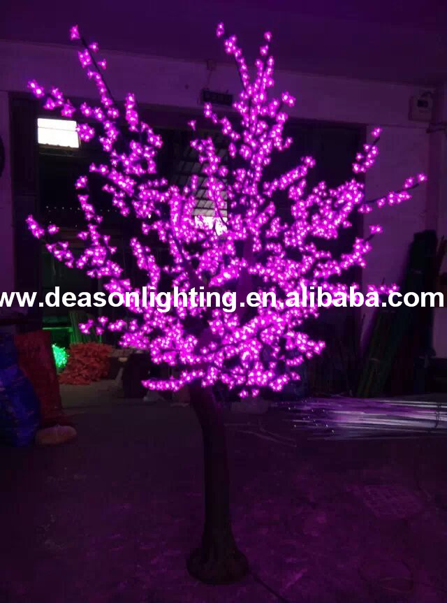 LED artificial cherry blossom tree lights
