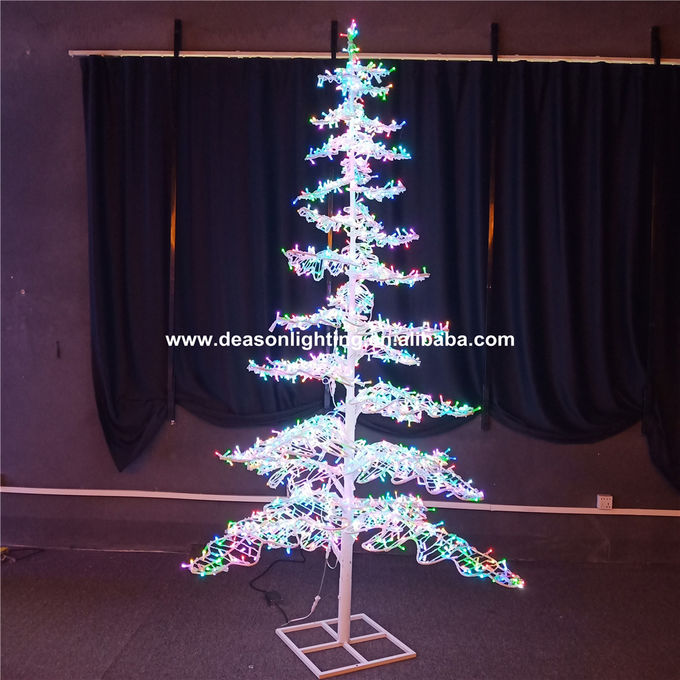 outdoor christmas tree with remote control