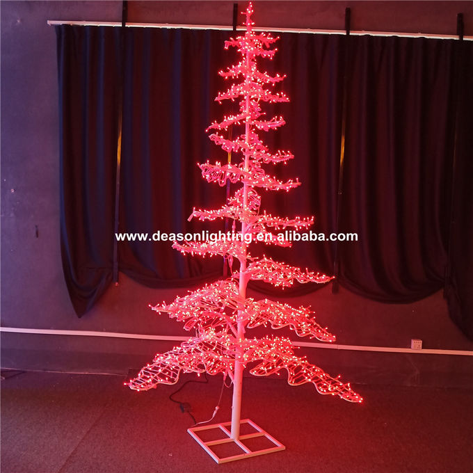 outdoor christmas tree with remote control