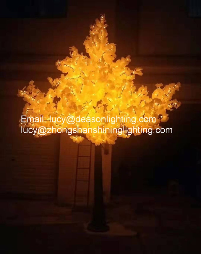 led artificial trees-Led Ginkgo Tree Light