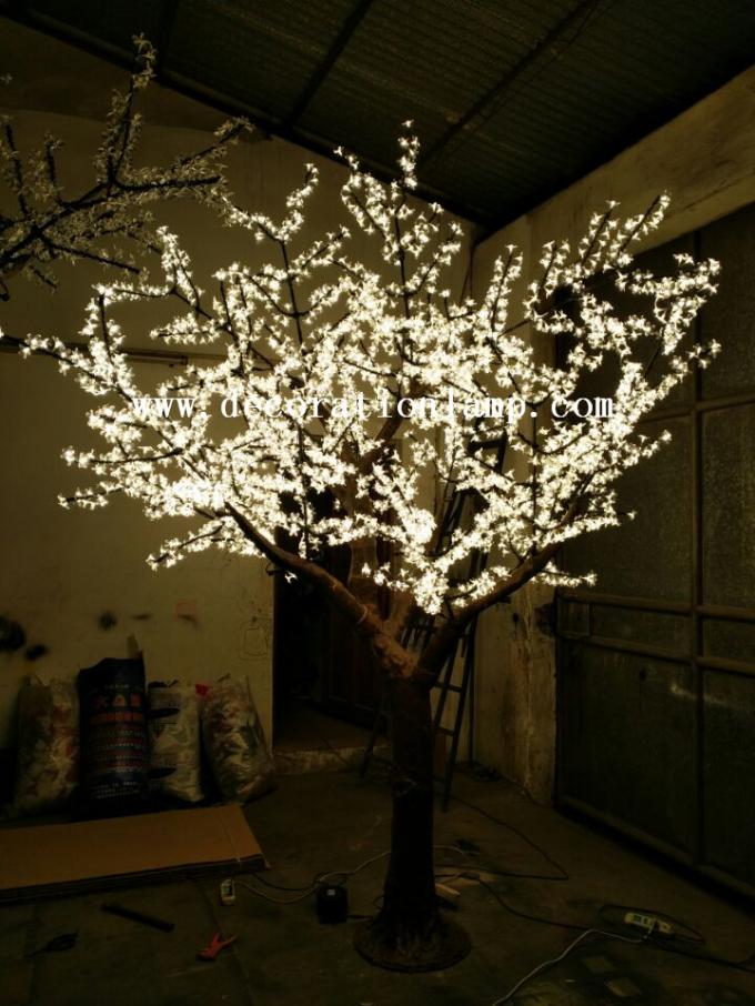 outdoor artificial trees with lights