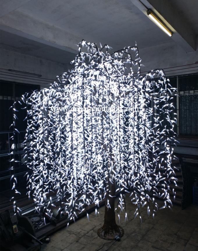 outdoor LED Willow tree light / led weeping willow tree lighting