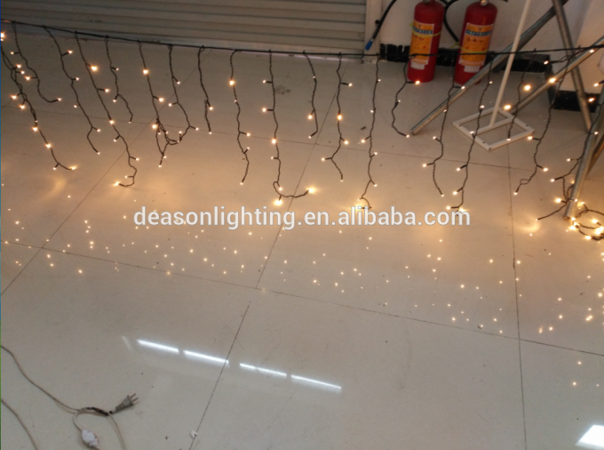 led icicle dripping light