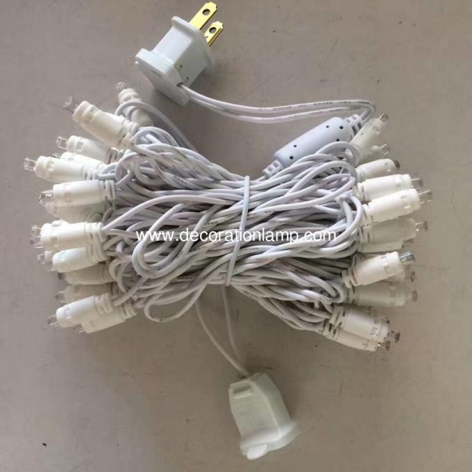 5mm wide angle conical led christmas lights