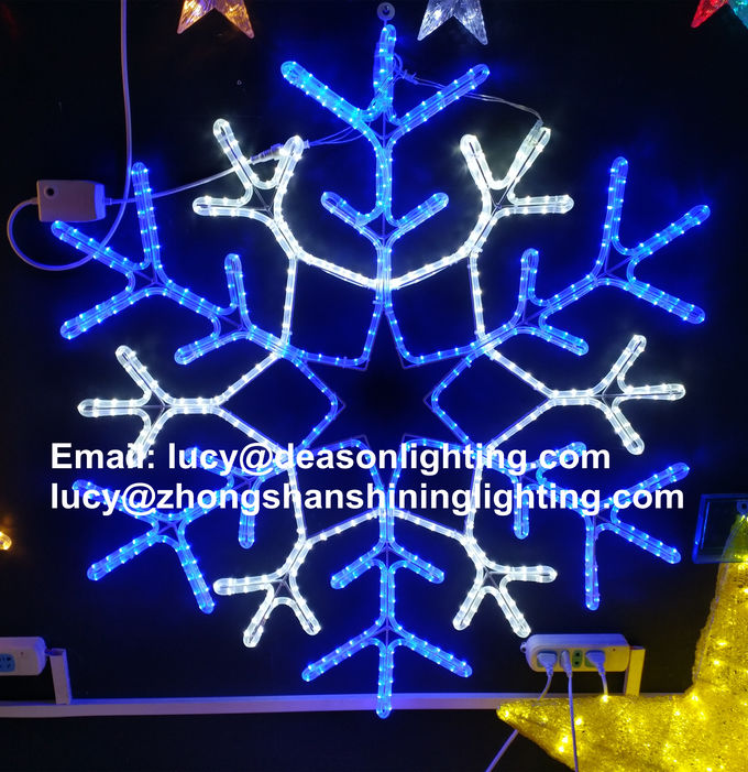 snowflake outdoor christmas lights