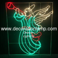 Christmas angel motif lights