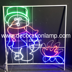 China animated christmas snowman led decoration supplier