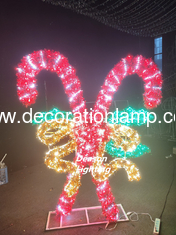 christmas candy cane decoration lights