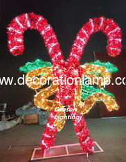 christmas candy cane decoration lights