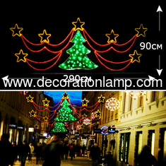 christmas motif lights outdoor street decorations