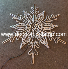 large led lighted snowflakes