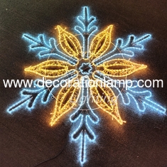 giant led snowflakes