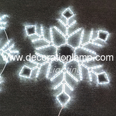 Christmas light snowflake
