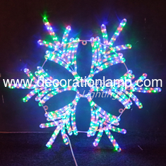 snowflake outdoor christmas lights