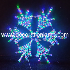 snowflake outdoor christmas lights