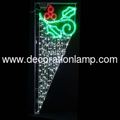 christmas street light pole decorations