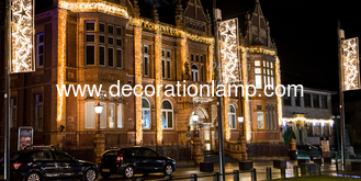 pole mounted christmas decorations
