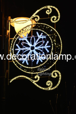 commercial decorations pole motif led street light