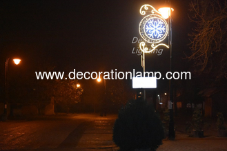 commercial decorations pole motif led street light