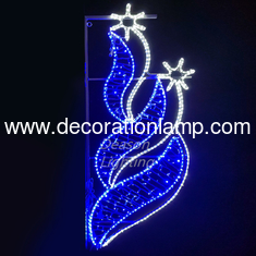 decorative led pole motif light