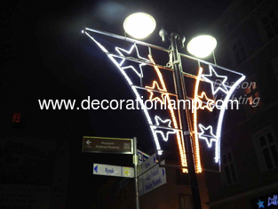 commercial decorations pole motif led street light