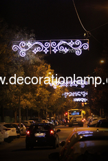 Christmas motif lights outdoor decoration street