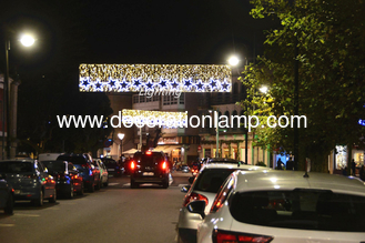 Outdoor commercial christmas street decoration led lights