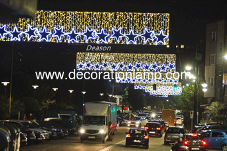 Outdoor commercial christmas street decoration led lights