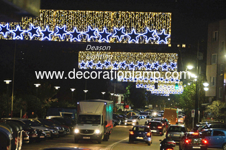 Outdoor commercial christmas street decoration led lights