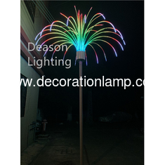 Outdoor Decorative Lamp LED Waterproof 3D Fireworks Lights fountain shape