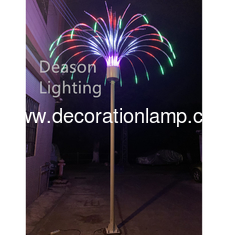 motif light led fountain shaped firework lights outdoor christmas decorations