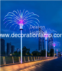 motif light led fountain shaped firework lights outdoor christmas decorations