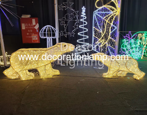 Lighting Polar Bear Christmas Decoration