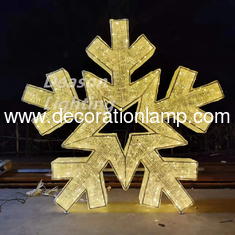 Giant snowflake led light