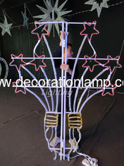 commercial christmas pole decorations led