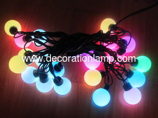 China LED RGB Ball String Christmas Light supplier