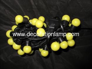 Yellow 50 LED Ball 5M Christmas Decoration String Lights Fairy Light