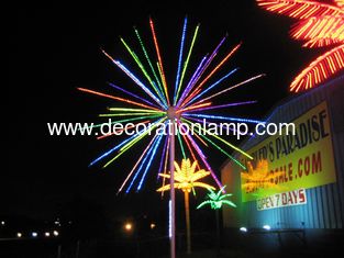 New Year's decoration Fireworks Light Christmas big landscape street Light for Holiday lighting