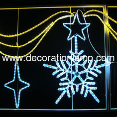 overhead street christmas decoration lights