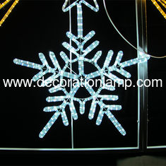 overhead street christmas decoration lights