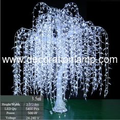 China Outdoor LED Willow Tree Lights for Street Park Garden Decoration supplier