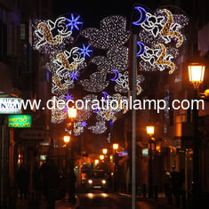 China LED across street motif lights supplier