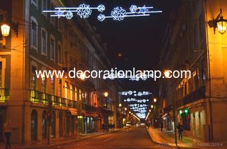 China IP44 Christmas Led street motif light/ across street Holiday decoration supplier