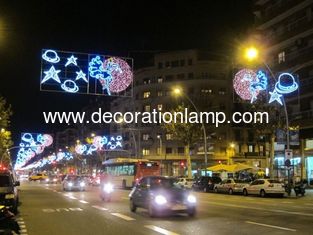China Christmas Across Street Motif/outdoor christmas street light  decoration supplier