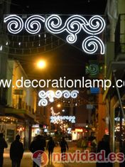 Giant LED Christmas motif light outdoor Street light up decoration