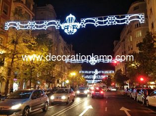 Giant LED Christmas motif light outdoor Street light up decoration