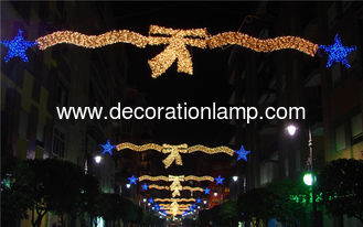 China 2015 new wholesale across street Christmas motif lights supplier