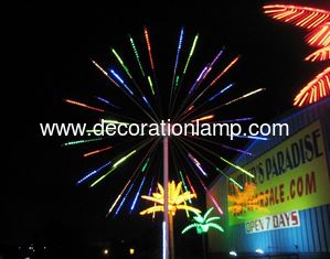 New Year's decoration Fireworks Light Christmas big landscape street Light for Holiday lighting