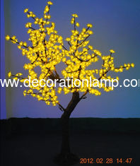 outdoor artificial tree with lights